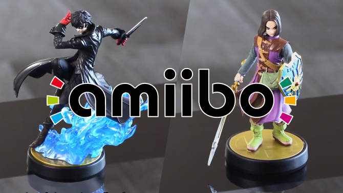 Super Smash Bros. Ultimate : Des amiibo issus de Persona et Dragon Quest s'annoncent en images