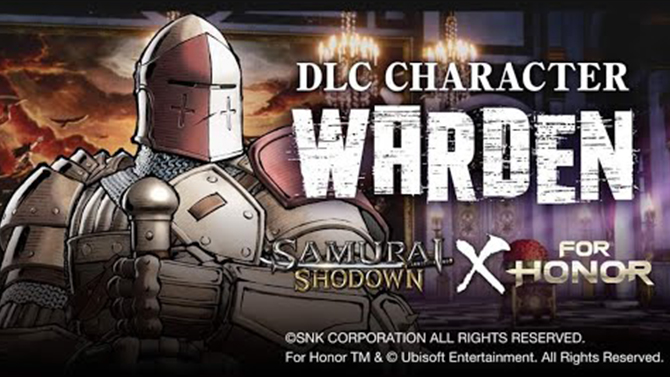 Samurai Shodown : Le dernier personnage de la saison 2 est... Warden de For Honor !