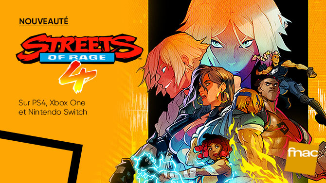 Streets of Rage 4 arrive à "poing" nommé à la Fnac
