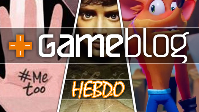 GBHebdo #39 : Crash Bandicoot 4, Harcèlement, PSN, Seigneur des Anneaux, Mixer... L'actu résumée en vidéo