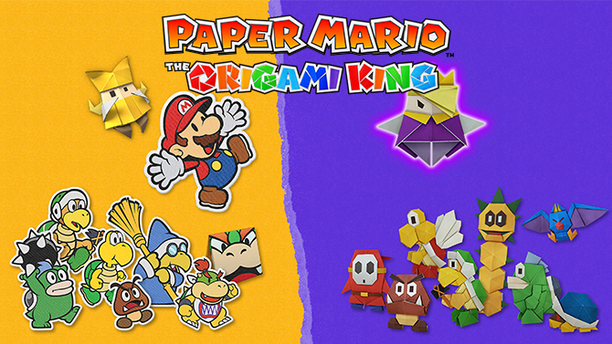 Paper Mario The Origami King : Le producteur détaille le nouveau système de combat