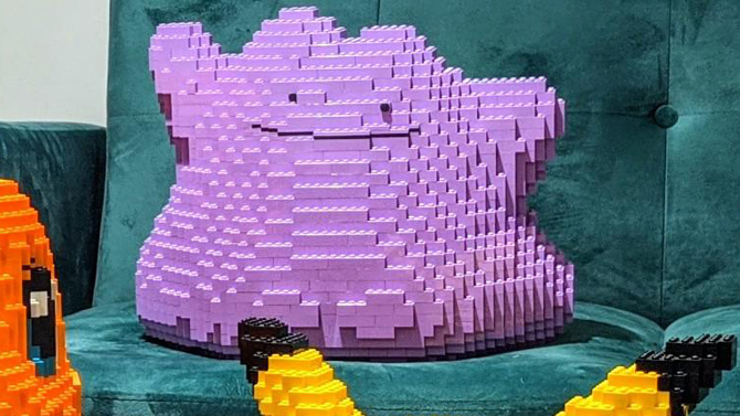 L'image du jour : Des Pokémon taille réelle tout en LEGO
