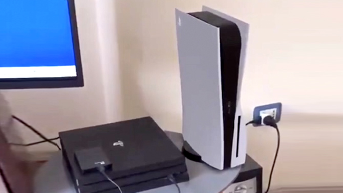 L'image du jour : La PS5 filmée en réalité augmentée