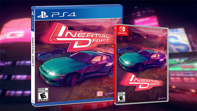Inertial Drift : Le jeu de course en mode Dual-Stick repousse sa date de sortie et annonce une version boîte