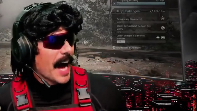 Twitch : Dr. Disrespect s'exprime (un peu) au sujet de son bannissement