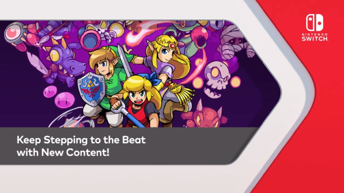 Nintendo Direct Mini : 3 DLC pour Cadence of Hyrule, et une version boîte à la fin de l'année