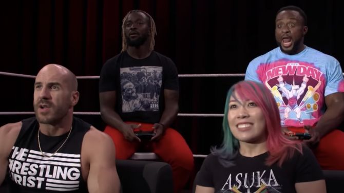 Nintendo Switch : Du gameplay inédit pour WWE 2K Battlegrounds