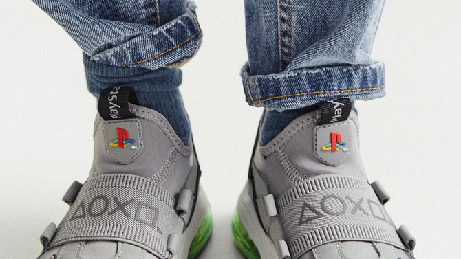 Des baskets aux couleurs de la PlayStation en vente chez Zara