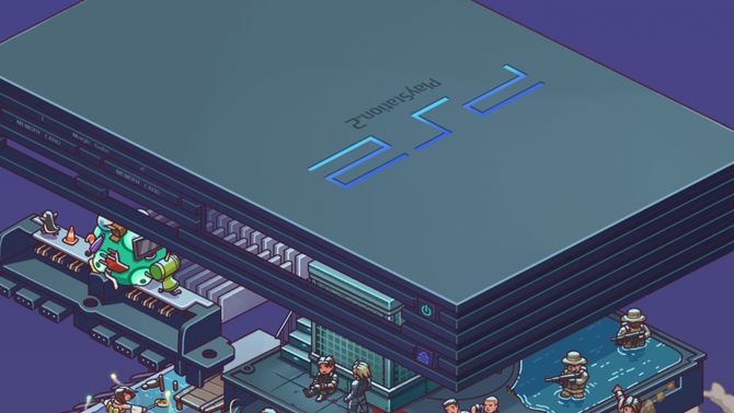 L'image du jour : La PS2 "éclatée" par un artiste de talent