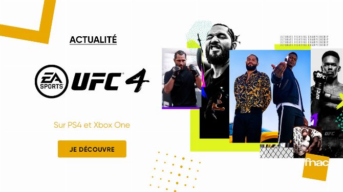 Faites trembler l'Octogone avec EA Sports UFC 4 à la Fnac !