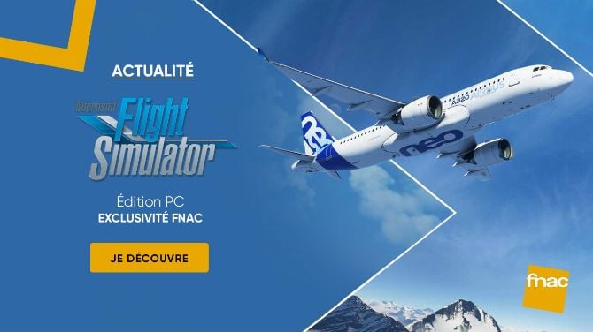 Flight Simulator Premium Deluxe Edition décolle à la Fnac