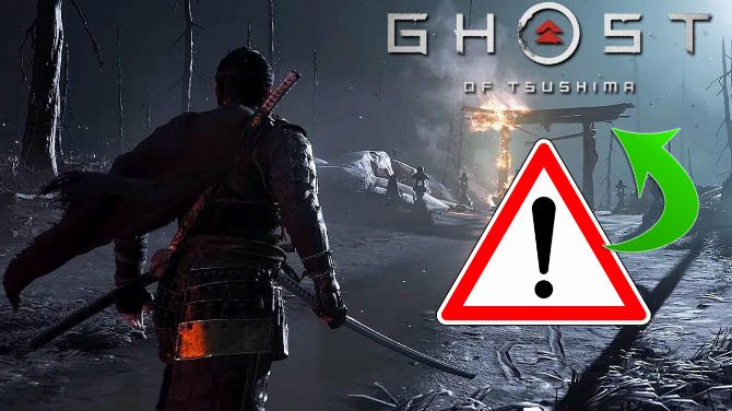 L'image du jour : Un bug fantomatique dans Ghost of Tsushima
