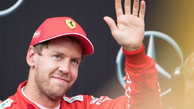L'image du jour : Un cosplay de Toad par Sebastian Vettel plutôt réussi