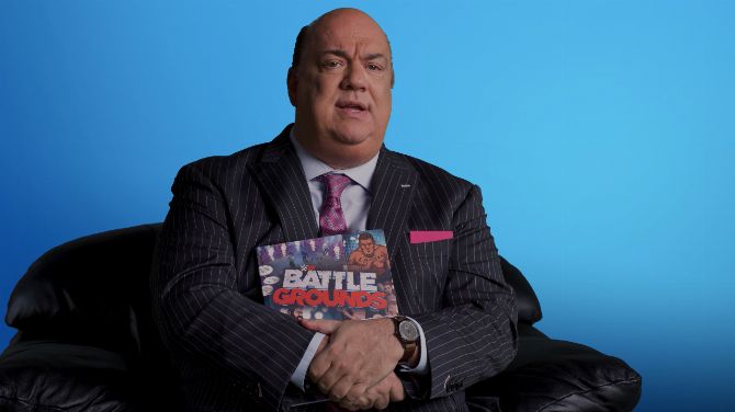 WWE 2K Battlegrounds : Paul Heyman détaille les modes de jeux en vidéo