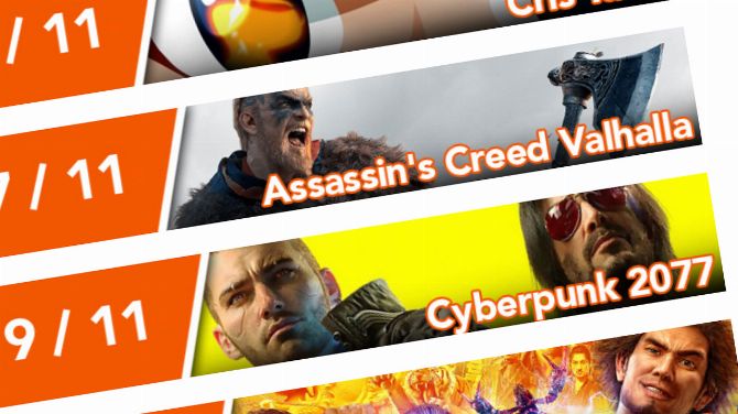 Notre Calendrier des sorties des 40 plus gros jeux vidéo prévus avant 2021