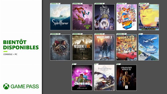 Xbox Game Pass : Les prochains jeux disponibles et sur le départ révélés