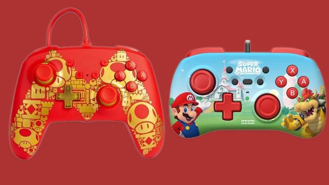 35 ans de Super Mario Bros. : Deux pads Nintendo Switch annoncés