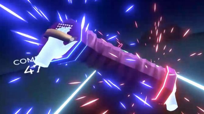 L'image du jour : Beat Saber en version Techno-accordéon