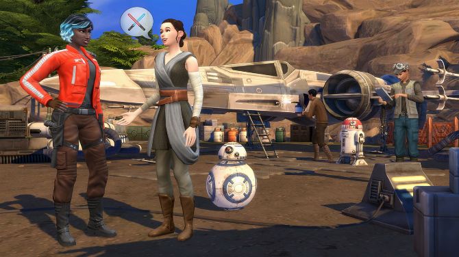 Opening Night Live : Les Sims 4 présente son extension Star Wars qui sort des sentiers... Batuu