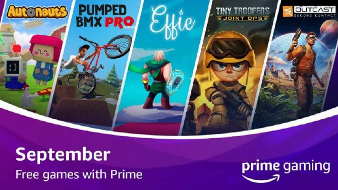 Prime Gaming dévoile ses jeux gratuits et ses items de Septembre