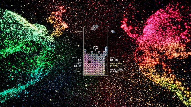 Tetris Effect Connected : Le puzzle-game psychédélique au lancement de la Xbox Series X/S