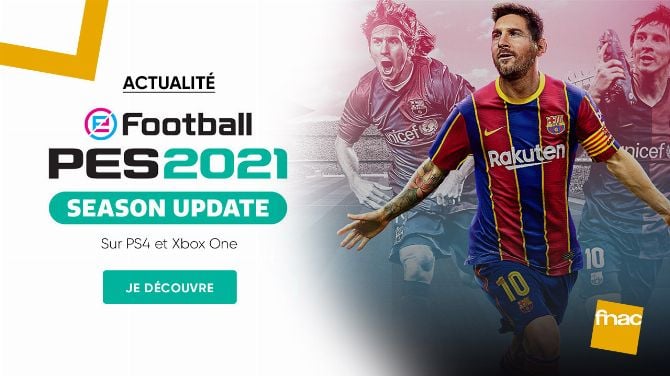 eFootball PES 2021 Season Update joue le Clasico à la Fnac