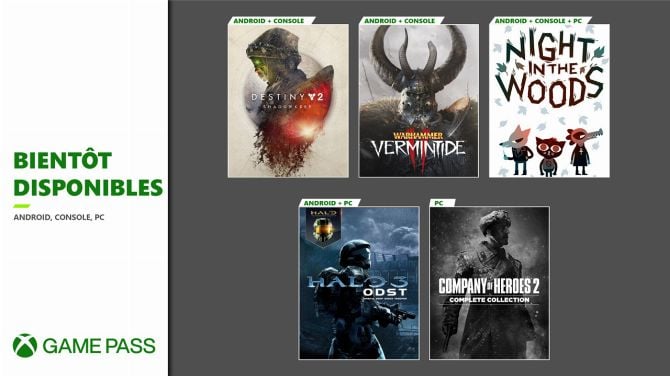 Xbox Game Pass : Le programme de la mi-septembre nous était destiné