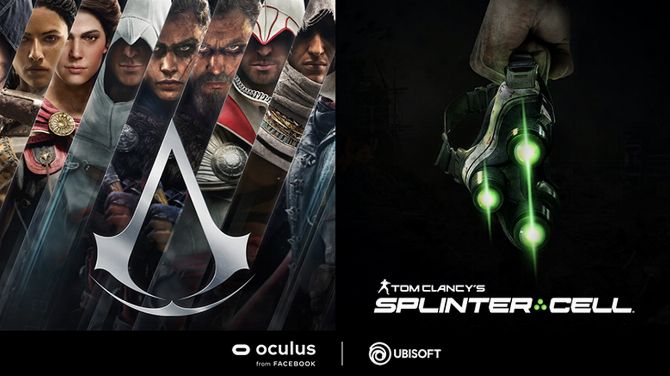 Facebook Connect : Assassin's Creed et Splinter Cell VR annoncés sur Oculus (MAJ)