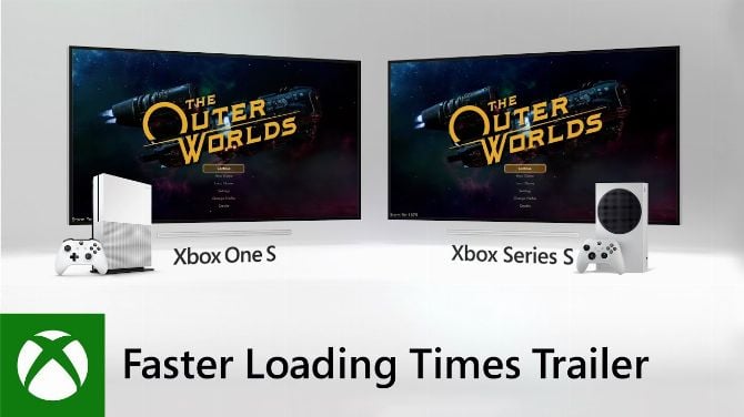 La Xbox Series S montre le gain de temps sur les chargements comparé à la Xbox One S