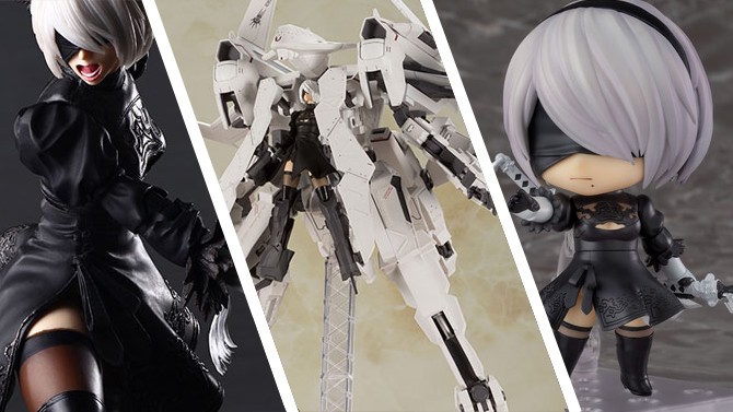NieR Automata : Les annonces continuent avec (encore) de nouvelles figurines de 2B !