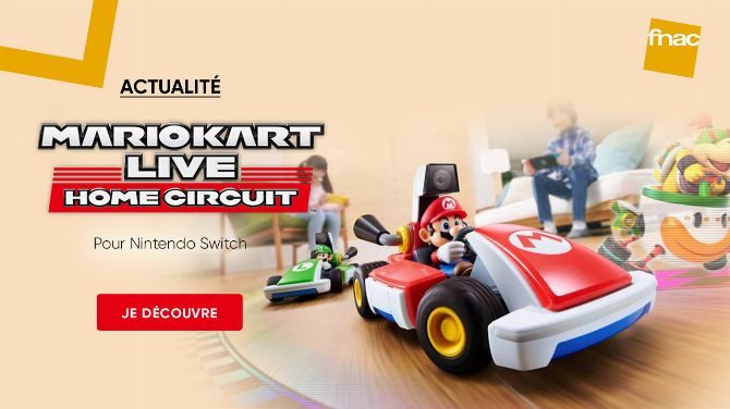 Mario Kart Live Home Circuit dérape à la Fnac !