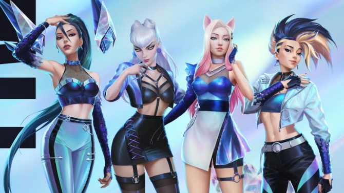 League of Legends : La sortie du mini-album de K/DA ALL/OUT est prévu pour le 6 novembre