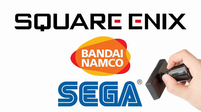 Square Enix, Bandai Namco et Sega déposent de nouvelles marques au Japon