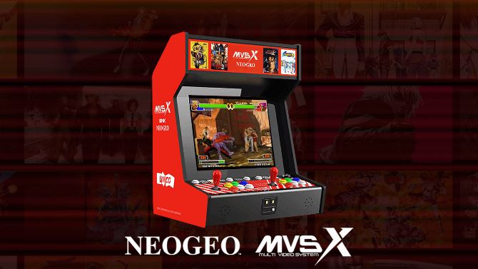 Neo-Geo MVSX : Le bartop arcade SNK pour décembre en France