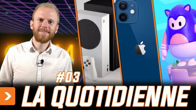 Fall Guys en Sonic, iPhone 12, rétrocompatibilité Xbox Series... La Quotidienne #03 c'est parti !