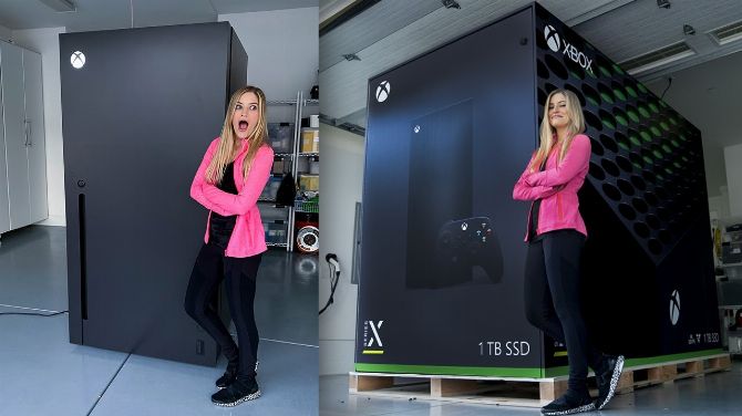 Microsoft produit un véritable réfrigérateur Xbox Series X, les vidéos