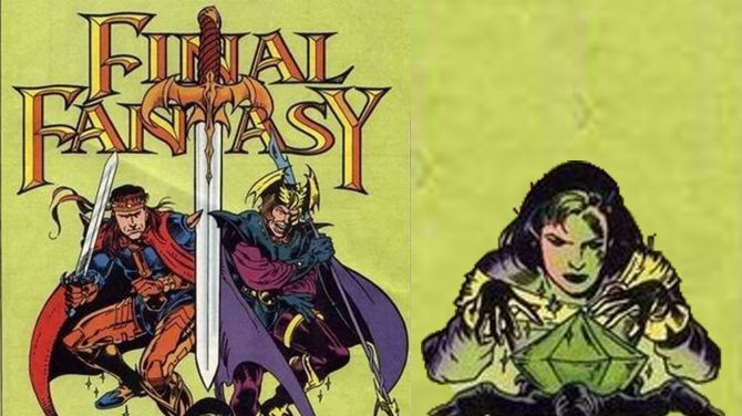 Final Fantasy : Découvrez la version comic book qui devait sortir aux USA