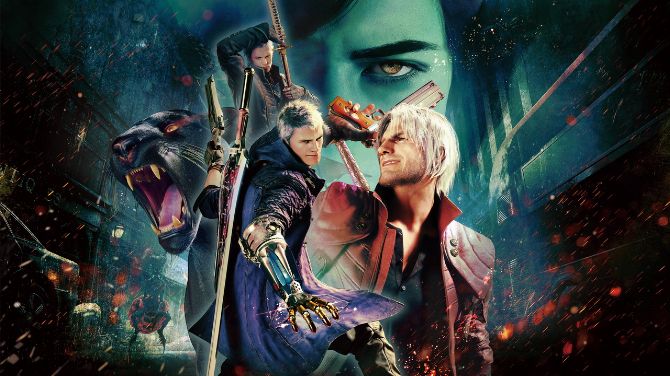 PS5 : Devil May Cry 5 Special Edition frappe fort en 2 vidéos de gameplay