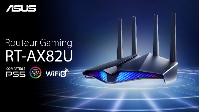 Routeurs Wifi 6 ASUS : Profitez des services Cloud et du téléchargement rapide sur PS5