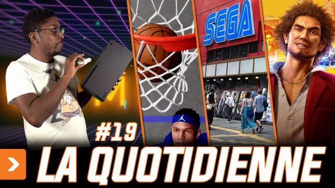 SEGA dit adieu à l'arcade, Yakuza et NBA 2K21 se montrent sur PS5 et XBS... C'est La Quotidienne #19 !