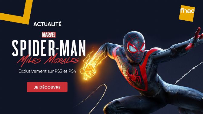 Marvel's Spider-Man Miles Morales PS5 tisse sa toile à la Fnac !