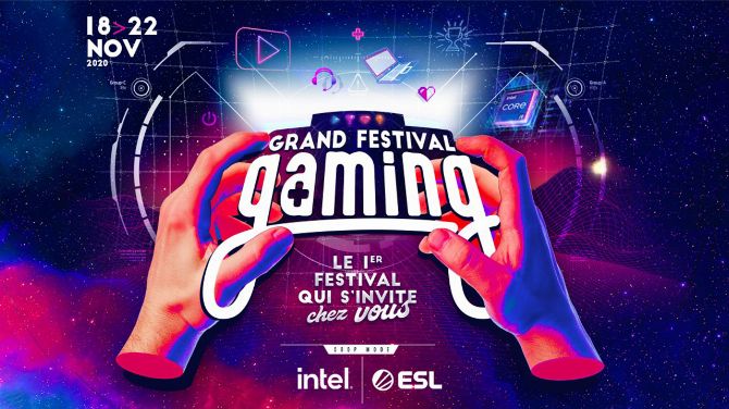 Le Grand Festival Gaming, un événement 100% dématérialisé du 18 au 22 novembre