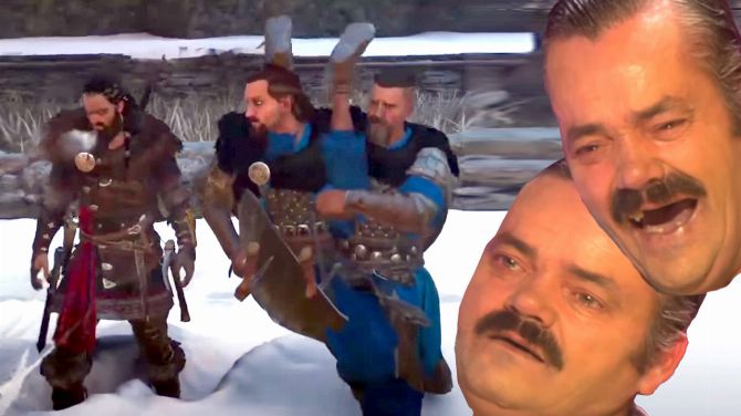 L'image du jour : Une sublime compilation de fails et de bugs sur Assassin's Creed Valhalla
