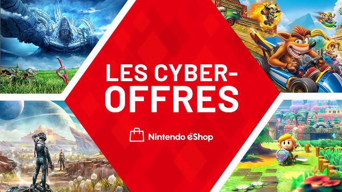 Nintendo Switch : Jusqu'à -75% de remises sur l'eShop avec les Cyber-offres