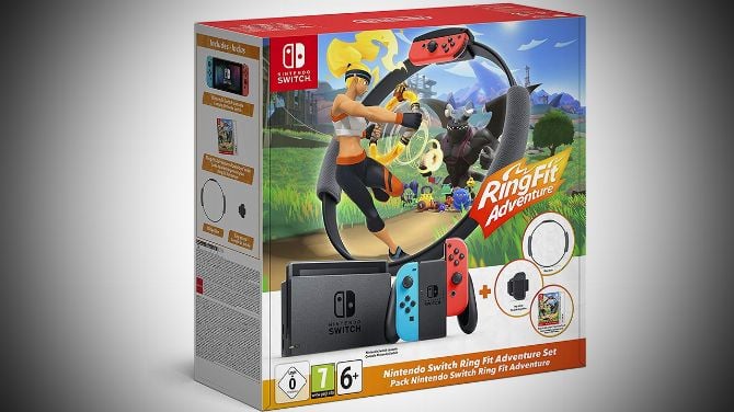 Un pack Nintendo Switch avec Ring Fit Adventure s'annonce