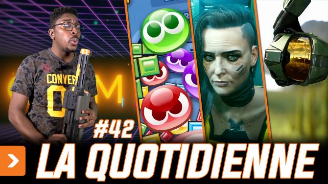Halo Infinite reporté, Cyberpunk 2077 se lance et Puyo Puyo croise Tetris... C'est La Quotidienne #42