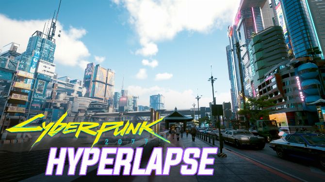 L'image du jour : Cyberpunk 2077 en Hyperlapse et en 4k