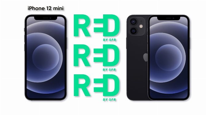 RED by SFR : L'iPhone 12 mini au prix festif de 679€ grâce à 100€ de remise !