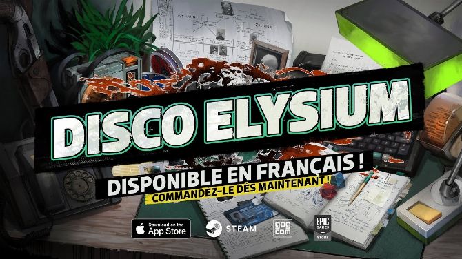 Disco Elysium désormais disponible en français et à -40% pour les fêtes