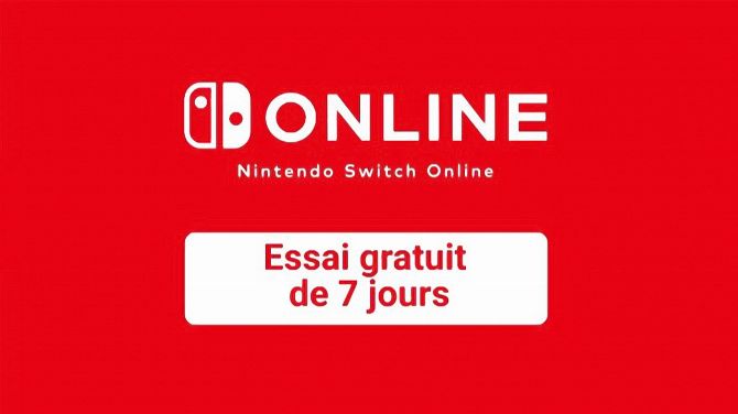 Nintendo Switch Online : 7 jours d'essai gratuit proposés